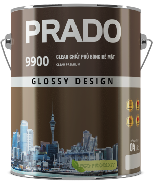 PRADO Chất phủ bóng bề mặt CLEAR 5L